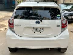 Toyota Aqua 2014 S Key White Color