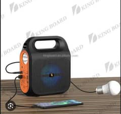 4 in 1 speaker light and with power bank charge free delivery