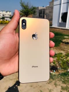 iPhone Xs Max 256gb PTA APPROVED (golden)