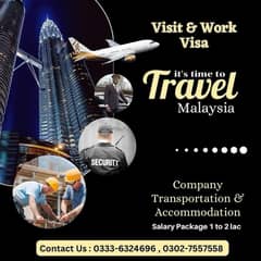 malaysia open work visa with jobs