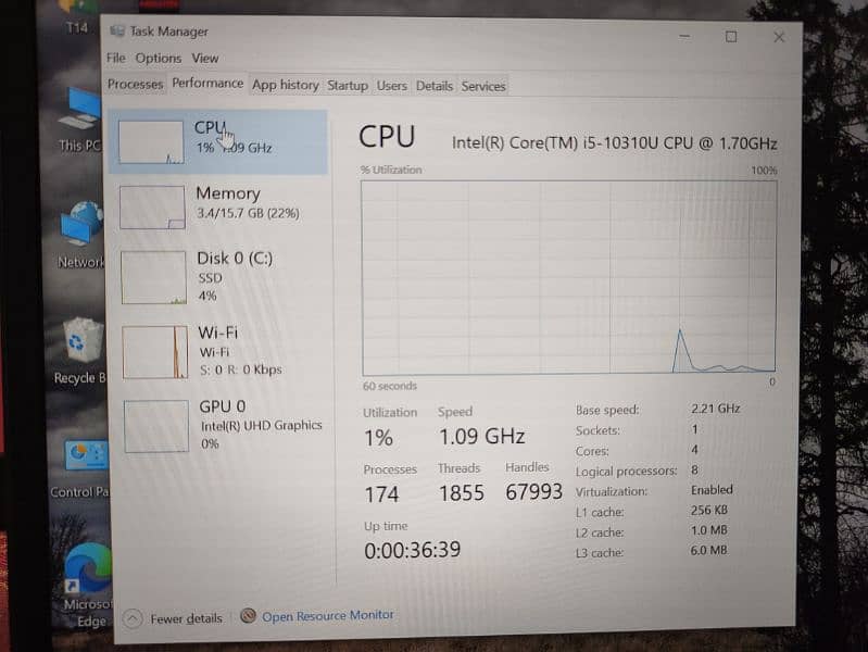 Lenovo Thinkpad T14 Gen 1 (Ci5 10th Generation) A Plus 13