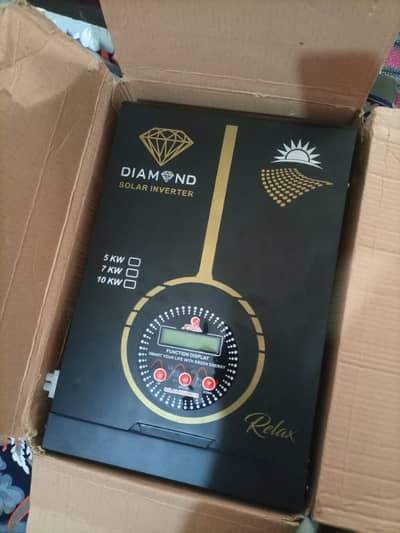 7 kw off grid inverter 6 penal lag jaty hn sath