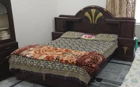 wood bedset