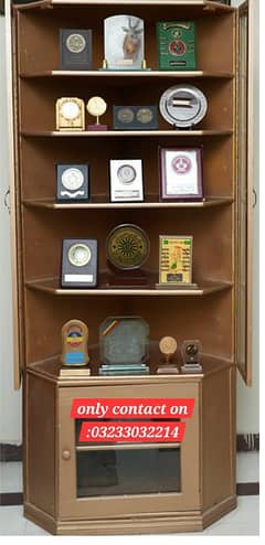 Wooden Display Cabinet – Perfect for Home/Office  Decor