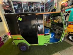 New asia double shok 6 seater close rickshaw 2025