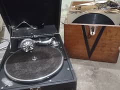 antique gramophone