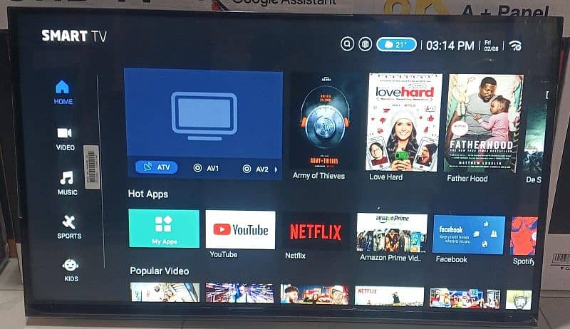 aiva Android led 32 inches 3