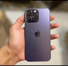 IPhone 14 pro max pta approved 256 deep purple