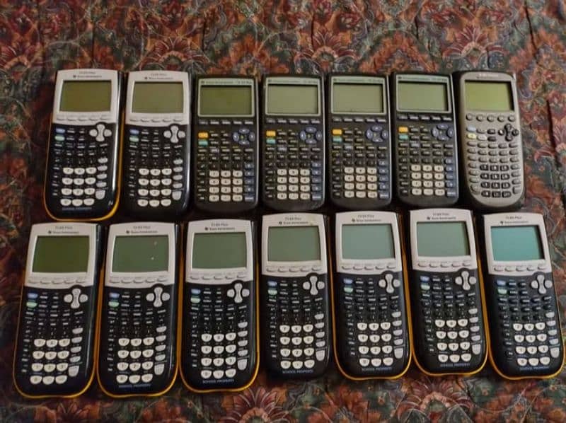 TEXAS INSTRUMENTS TI-84 TI-83 PLUS GRAPHIC CALCULATOR  TI-89 TITANIUM 1