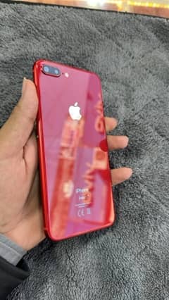 exchang possible x/11 i phone 8plus PTA aprovd 256 gb All ok red color