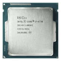 Intel Core I7 processor 4th gen 4770