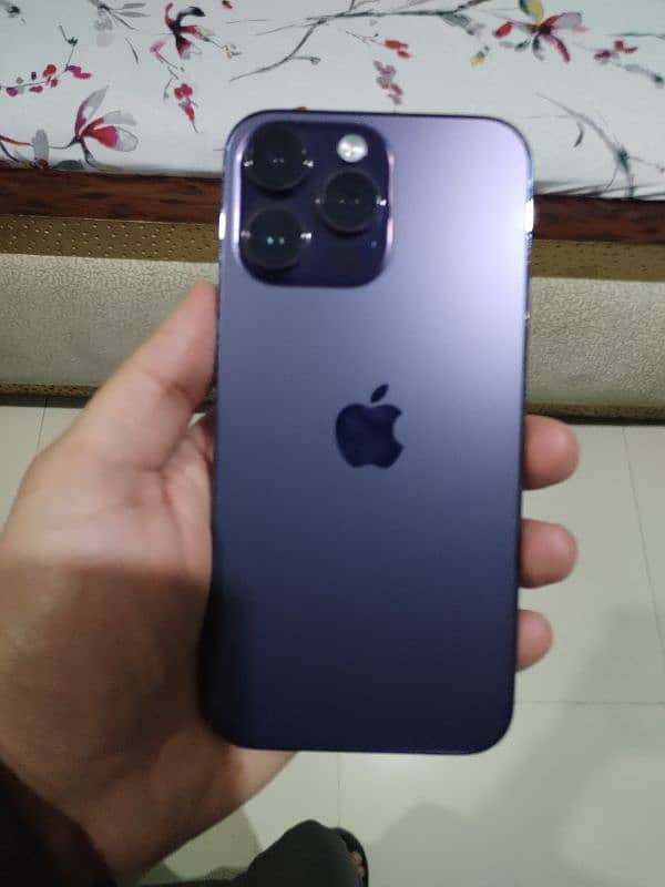 14 pro max 128gb Factory unlock deep purple 0