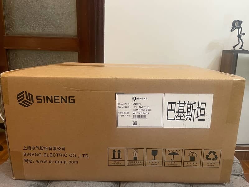 Sineng 10kw on grid inverter, box packed 2