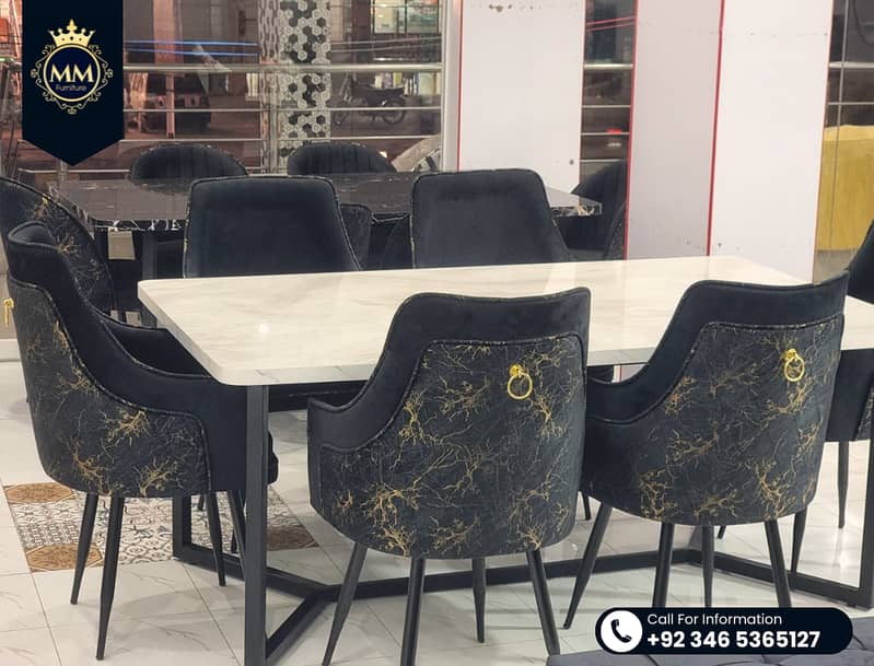 Dining Table - 6 Seater Dining Table - Dining Table With Dining Chair 0