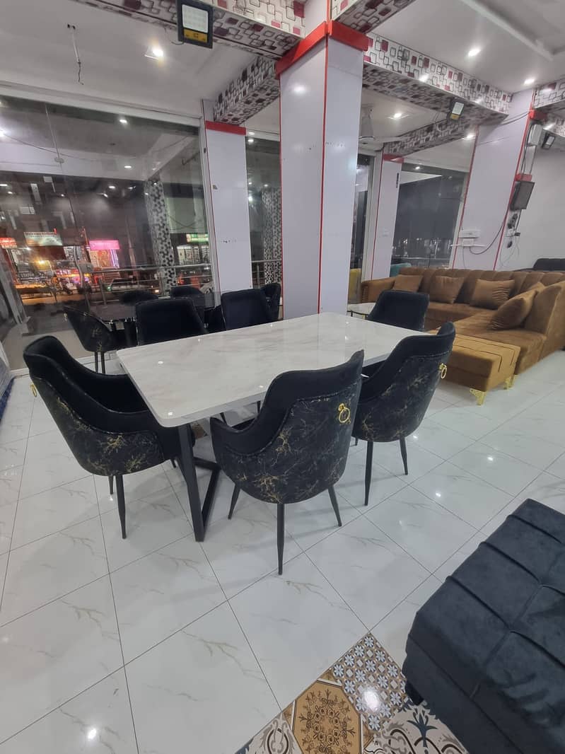 Dining Table - 6 Seater Dining Table - Dining Table With Dining Chair 5