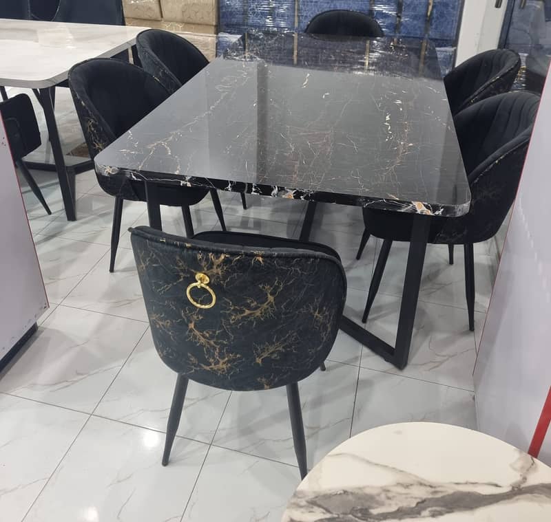 Dining Table - 6 Seater Dining Table - Dining Table With Dining Chair 7