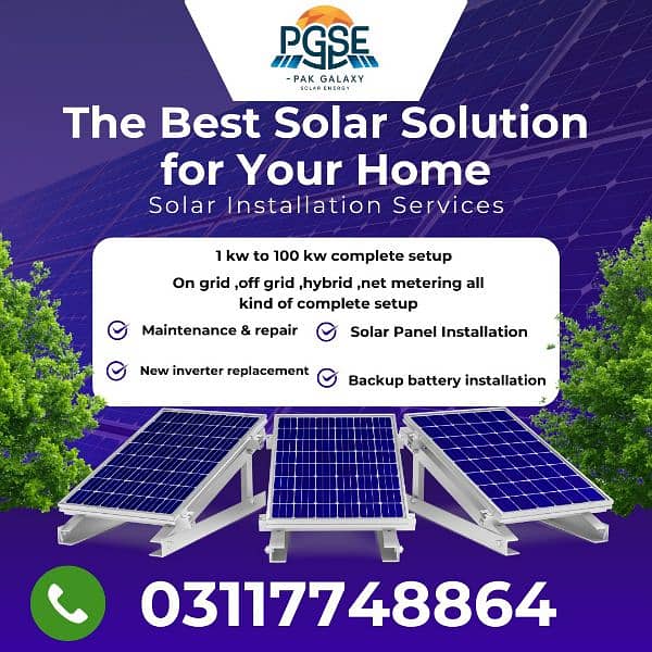 Solar installation Power Solutions 1KW to 1 Megawatt Complete Setup 0