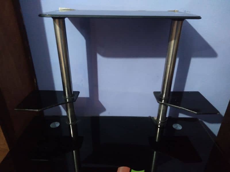 Best computer table in Best price with Best quality made of glass 3