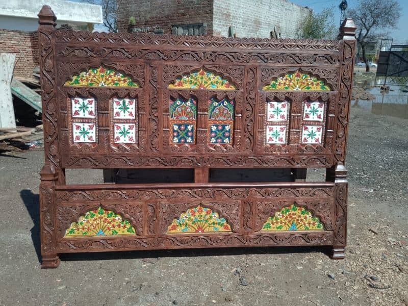 Home decoration item door antique door swati furniture new wood door 2