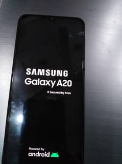 Samsung galaxy A20 with box full ok set