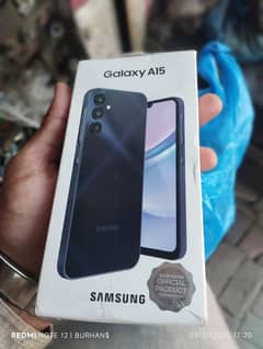 Samsung A15 Lady's hand use and 2 manth wrnty available