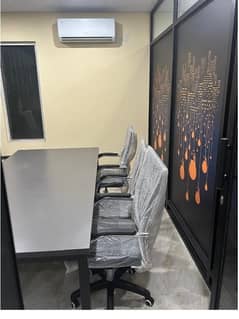 Area 1500 Sqft Sami Furnished Corporate Office Near kalma Chowk Gulberg Lahore For Rent