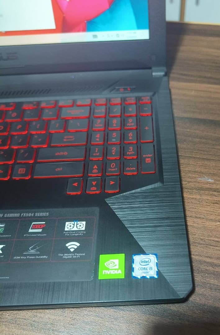 Asus Tuf FX504 Gaming Laptop i5 8th Generation H Processor Nvidia 3