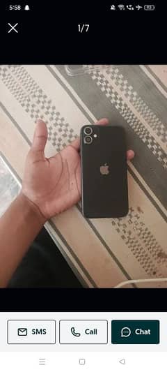 I Phone 11 Black Colour Approved 20k