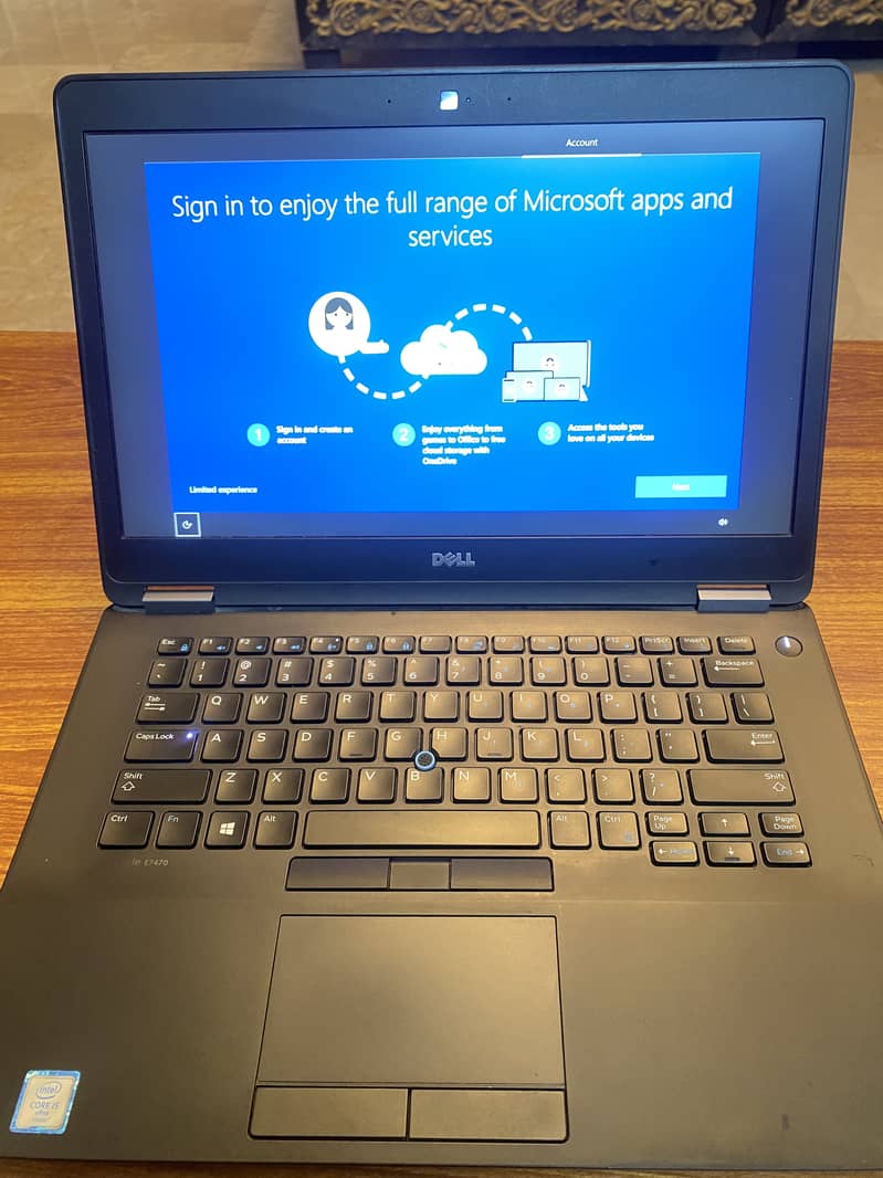 Dell Latitute E7470 i5 6th Generation 1