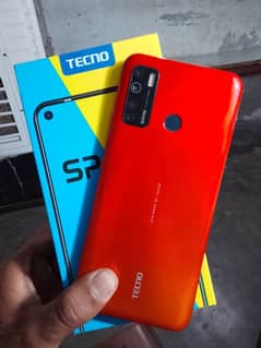 TECNO SPARK 5PRO 4GB 64GB WITH BOX PTA APPROVED.