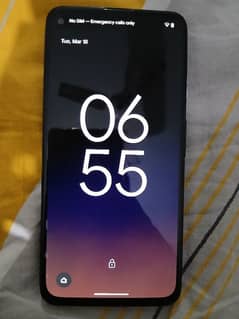 Google pixel 4a 5g in black color