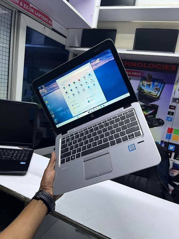 5HRS + Backup Hp EliteBook Core i5 7th Gen Full HD BackLight 8