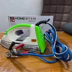 Home Star Solar Iron/energy Saving Iron | Best Quality 12v Iron