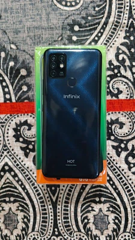 infinix Hot 10 4/64 with Box best for gaming 1