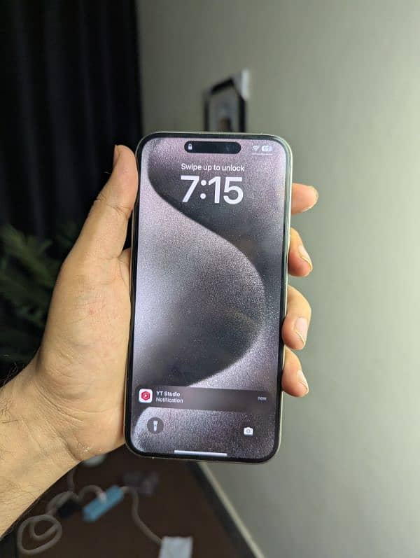 iPhone 15 Pro Max 256GB  – 96% Battery – Non PTA – LLA– 10/10 1