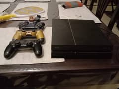 PS4 Console with 3 Controllers