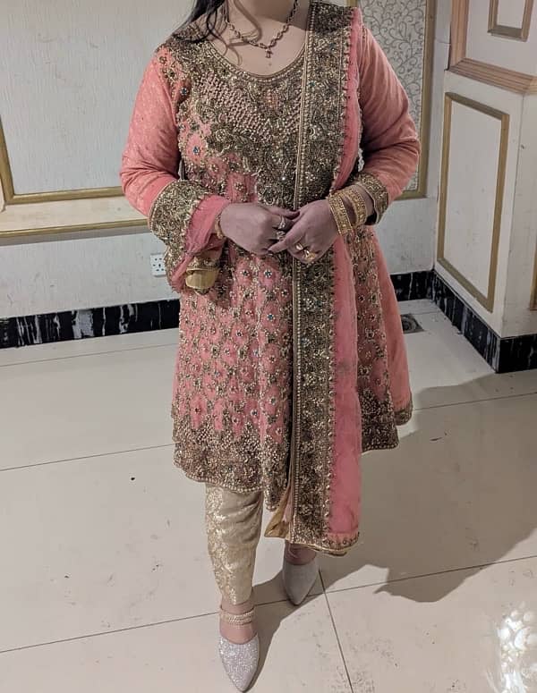 Pink Frok Full Heavy  3 piece 0
