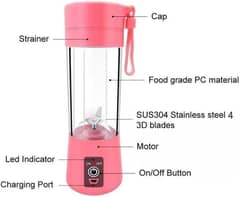 mini portable juicer blender with USB port ' 380 ml