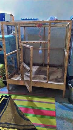 Hen cage used length 42 inches width 36 inches