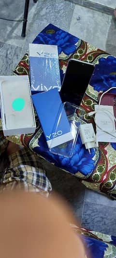 vivo y20 seald mobile phone PTA APPROVED  with  complete  box