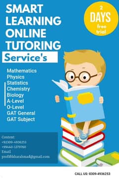 Smart learning home tution services ( Math Physics specialist)