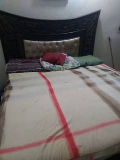 Bed for Sale with matress urgently.