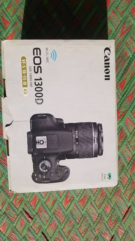 Canon 1300d 18-55mm lens plus 32 GB Card plus Camera Bag 0
