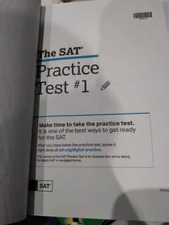 SAT Hardcover Practice Test 1-5 with solution printed