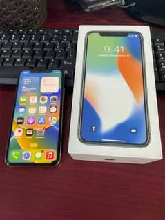 iPhone x 256 GB my WhatsApp number 03250226756