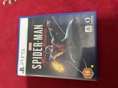 Spider-Man Miles Morales ps5 in good condition