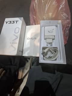 vivo y33t for sale new 10/10 condition. 8/128. box charger available