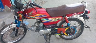 Honda cd 70 Model 2020 All Punjab Number