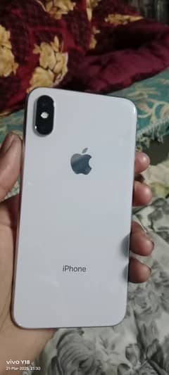 iPhone X 256GB Pta apprvd exchange posibal