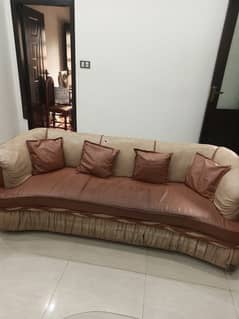 6 seater full sofa set